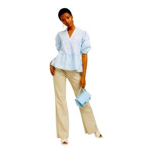 SELECTED FEMME | Slfpernilla 2/4 Top in Arctic Ice